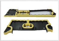 Overmolded part--Car door